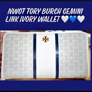 🆑 FINAL PRICE TORY BURCH GEMINI LINK WALLET